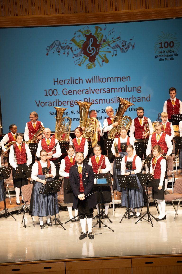 Generalversammlung Blasmusikverband mit Verabschiedung Landesobmann Baldauf