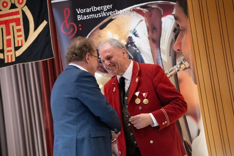 Generalversammlung Blasmusikverband mit Verabschiedung Landesobmann Baldauf