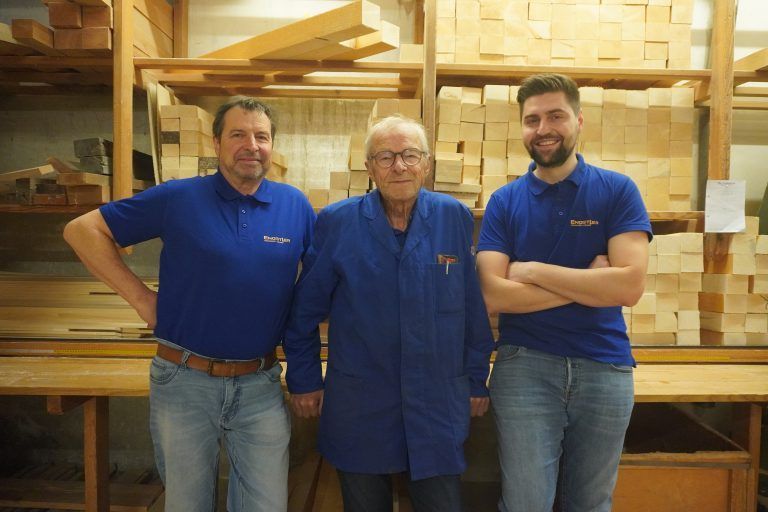 Tischlerei Engstler mit Hubert, Klaus und Robert Engstler