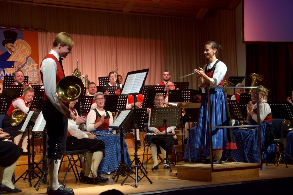 Große Bühne für die Blasmusik