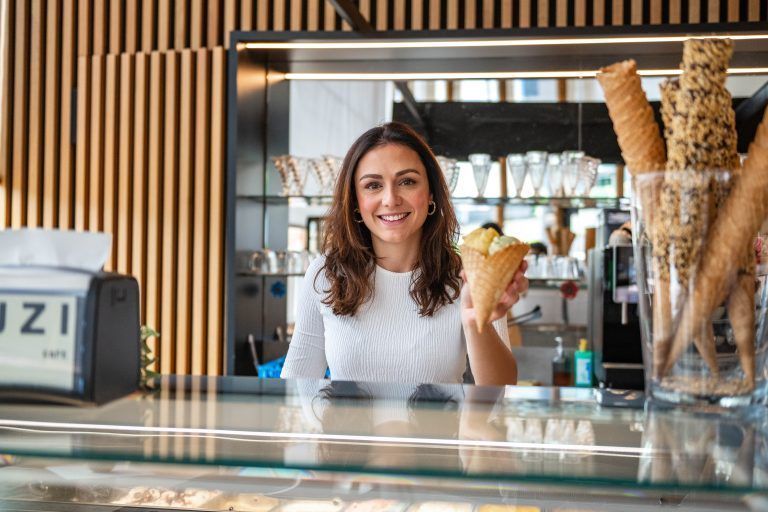 Suzana Marceta von Suzi Eiscafé in Egg; Vorarlbergerin des Tages