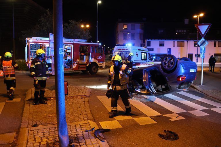 Pkw Übschlag in Bregenz