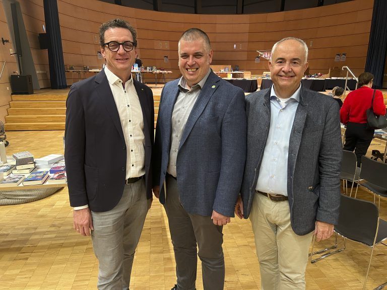 Drei amKumma Bürgermeister: Markus Giesinger, Daniel Schuster und Manfred Böhmwalder