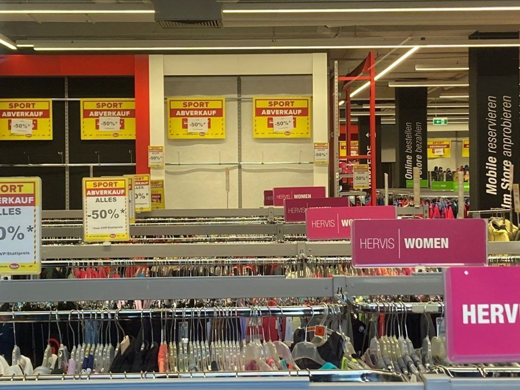 Das ist das nächste Sportgeschäft, das noch vor Weihnachten schließt