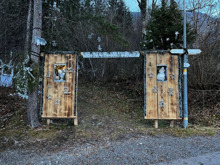 Weihnachtswald St. Anton