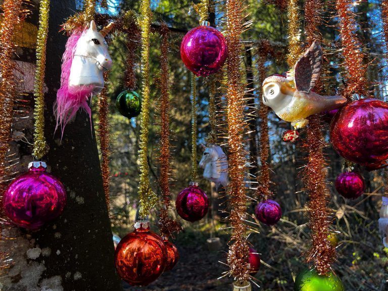 Weihnachtswald St. Anton