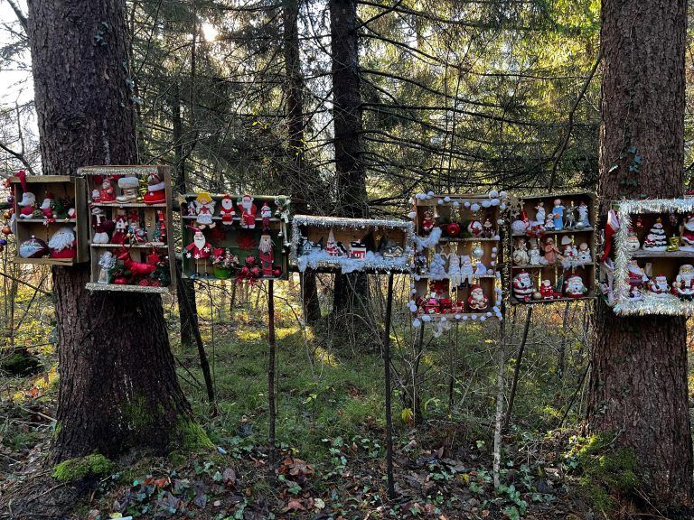 Weihnachtswald St. Anton