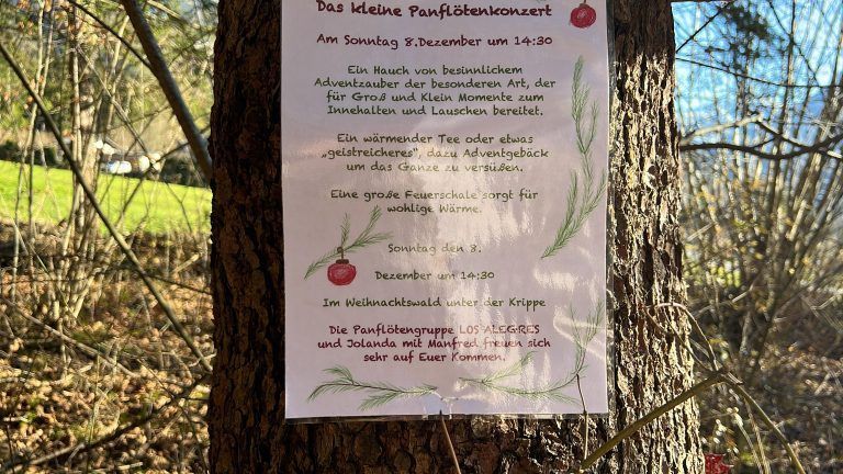 Weihnachtswald St. Anton