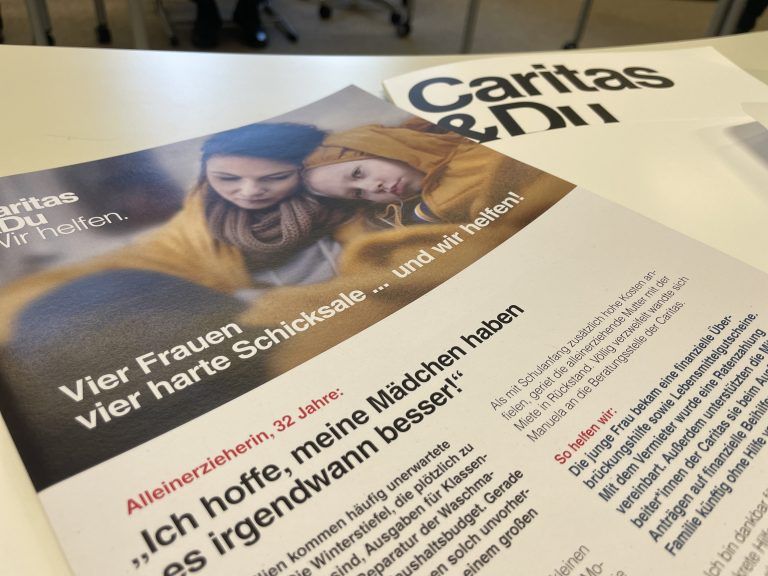 Pressekonferenz Caritas in Feldkirch