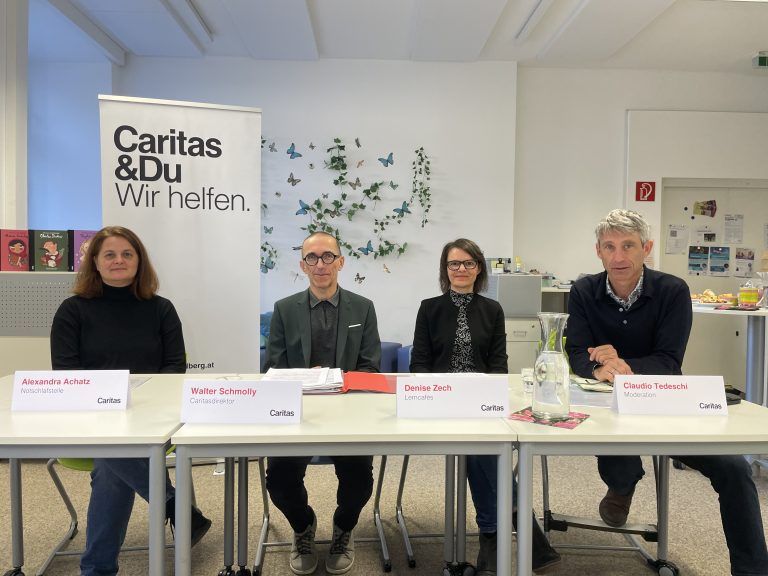 Pressekonferenz Caritas in Feldkirch