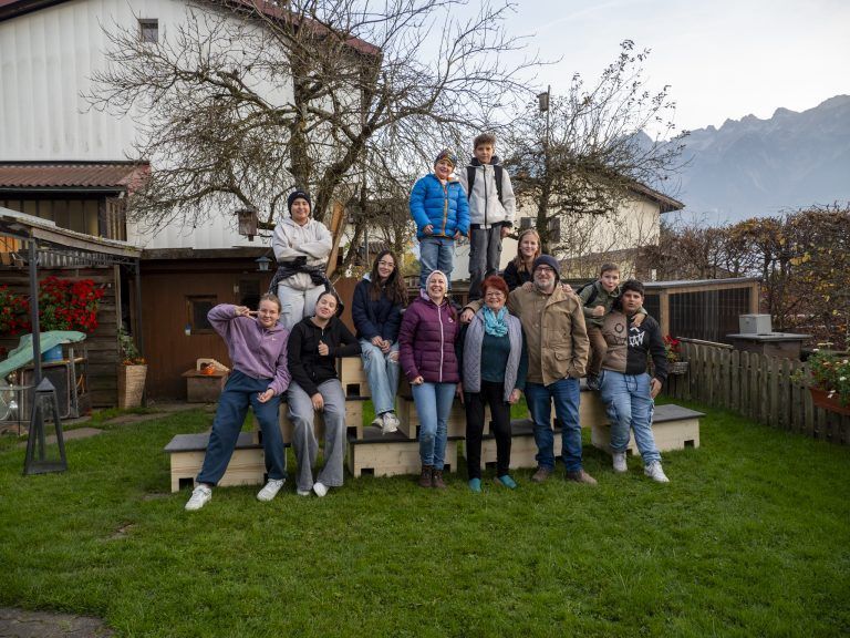 Lieferung Igelhäuser