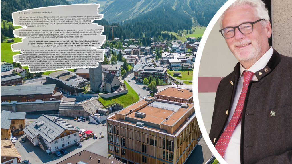 Lecher Bürgermeister hat genug von Oppositions-Listen und will Mehrheitswahl