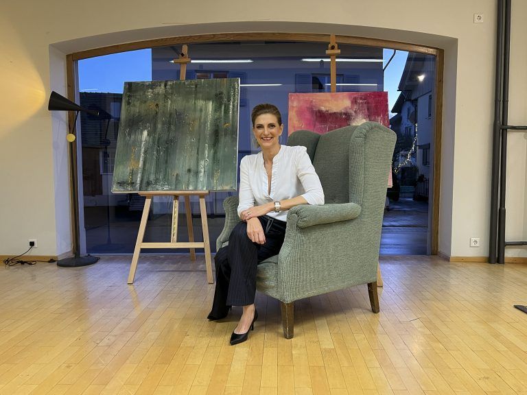 Künstlerin Anita Greber zeigt in ihrer Vernissage _Licht und Schatten_