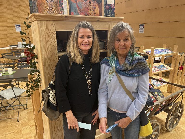 Melitta Fitz kam mit Brigitte Langer