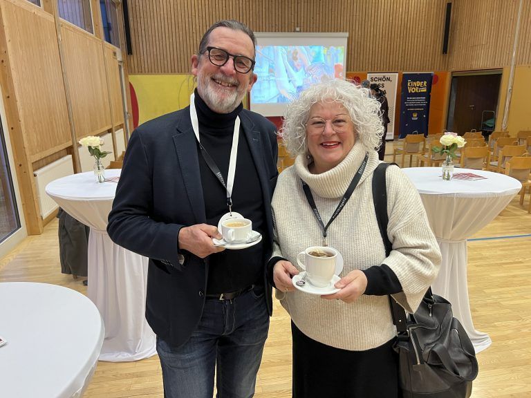 Ursula und Wolfgang Doringer (KPV Bregenz) kamen ins Kinderdorf