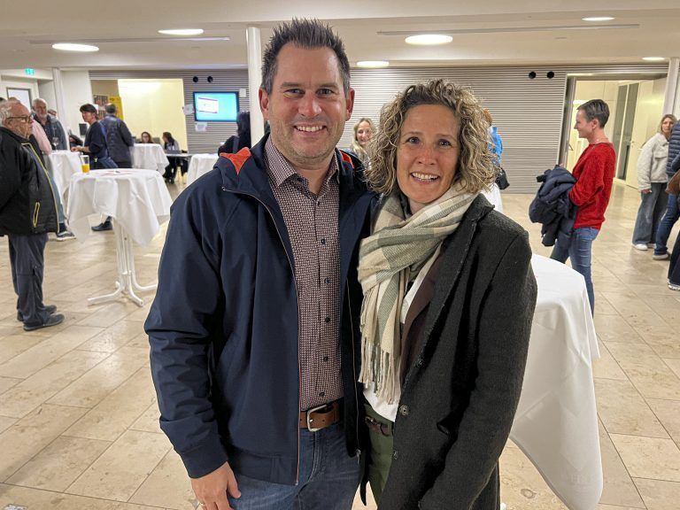 Vorfreude herrschte bei Cindy und Stefan Wallner