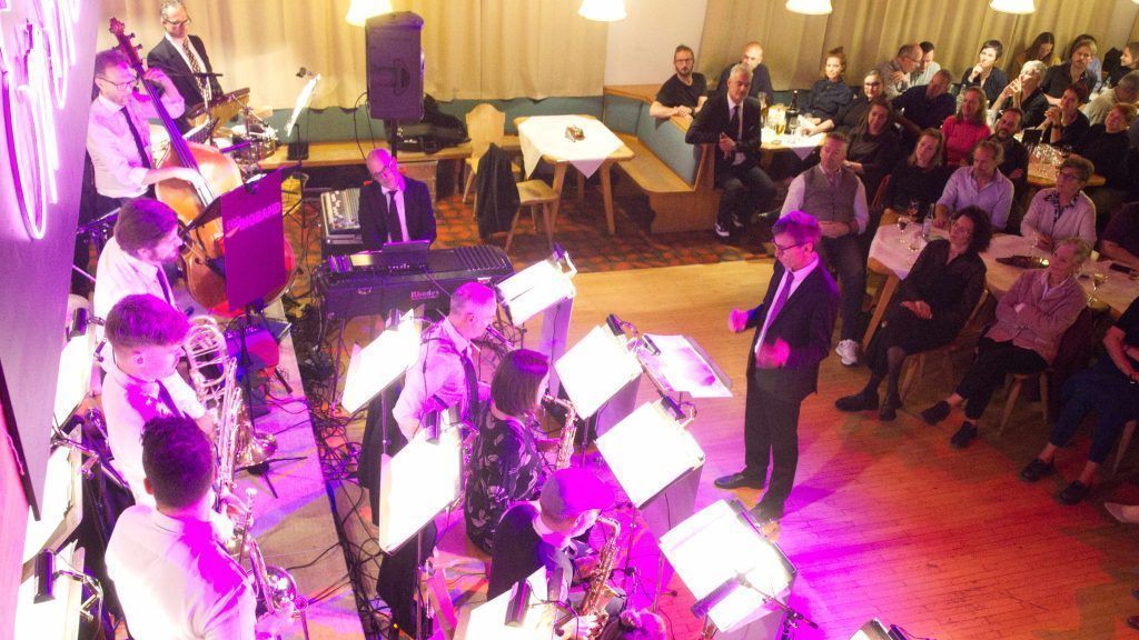 Big Band Egg gab sich „G`strub&#8221;