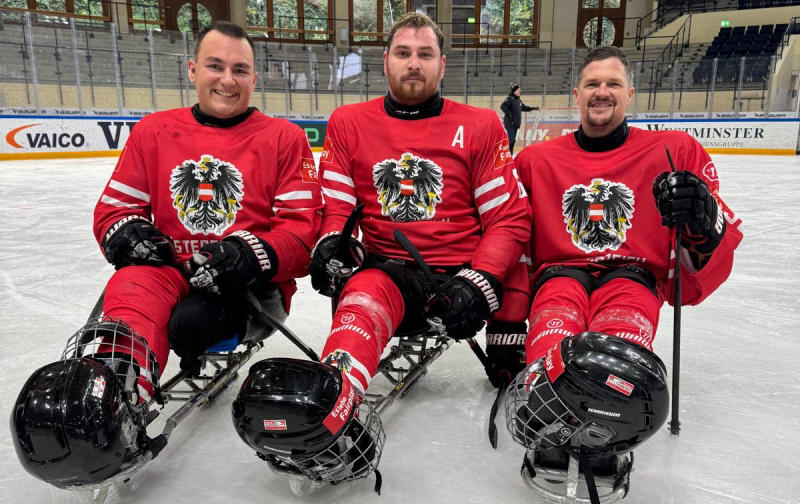 Para-Eishockeyteam weiter auf Medaillenkurs