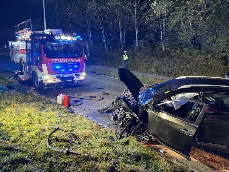 Frontalcrash bei Langen