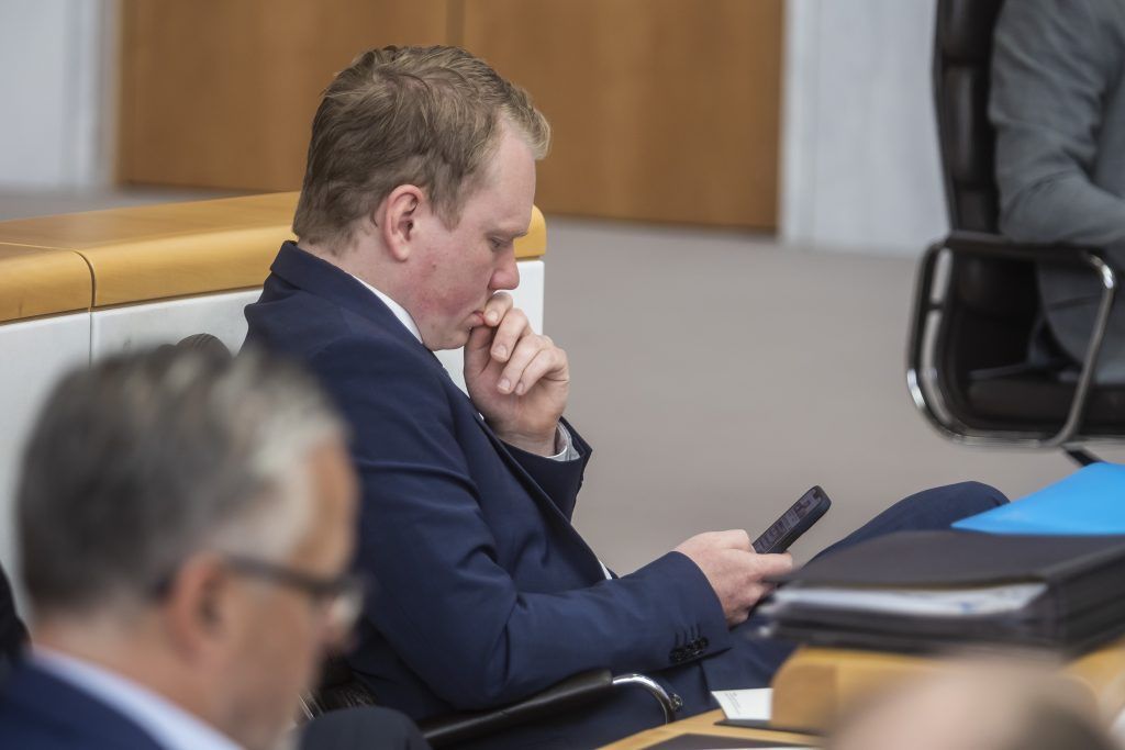 Welche Farbe trägt das Budget?