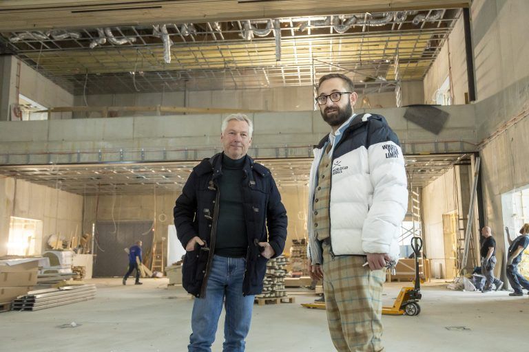 Gemeindezentrum/Lechwelten Fotos innen, Baufortschritt, Johannes Pfefferkorn, Hermann Fercher