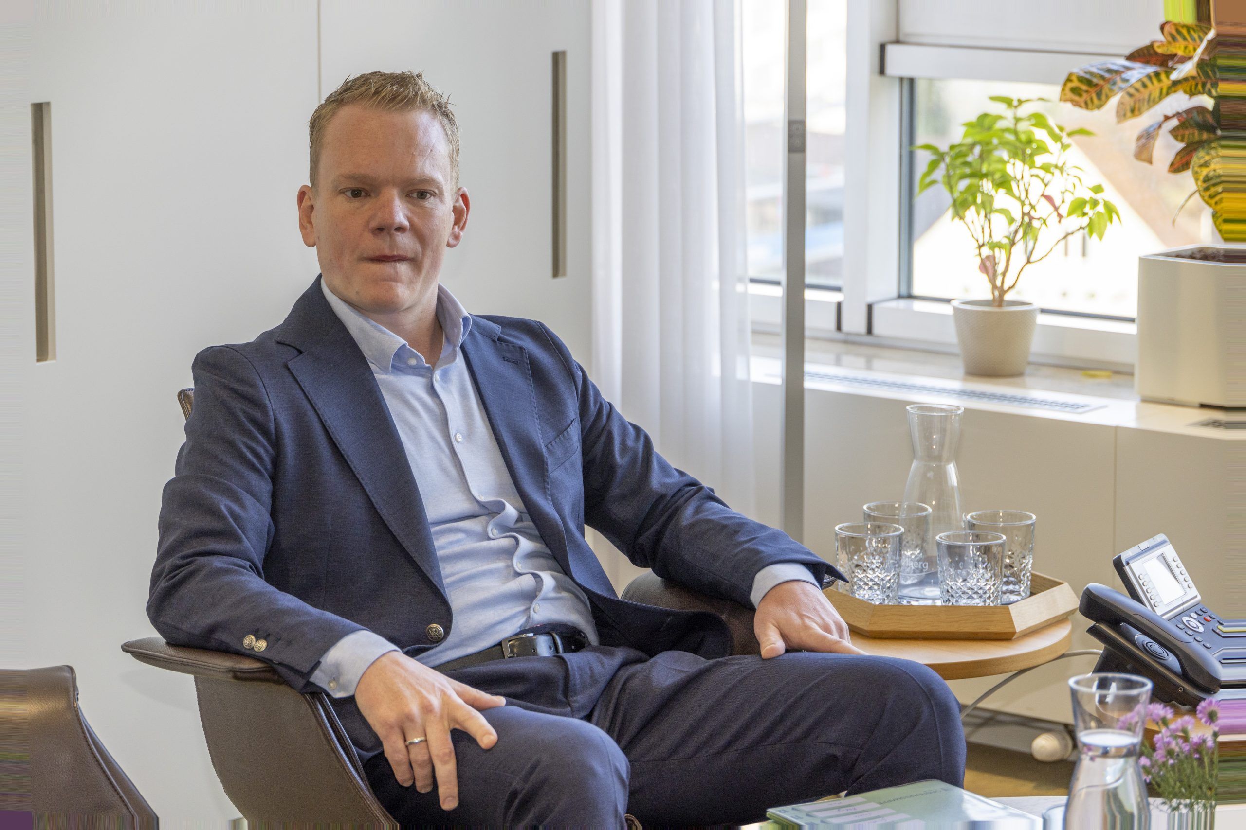 Gespräche zwischen LH Markus Wallner und Christof Bitschi