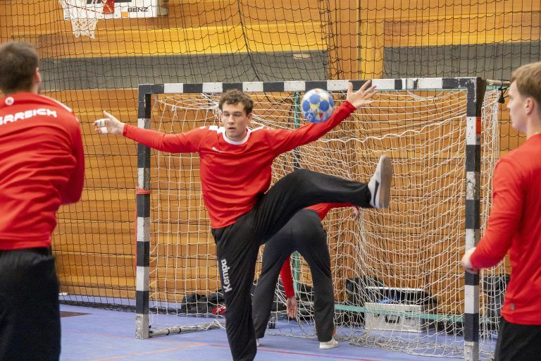 Österreichische Männer-Handballnationalmannschaft Training in Bregenz Handball