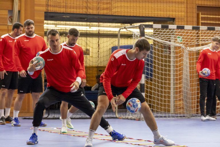 Österreichische Männer-Handballnationalmannschaft Training in Bregenz Handball
