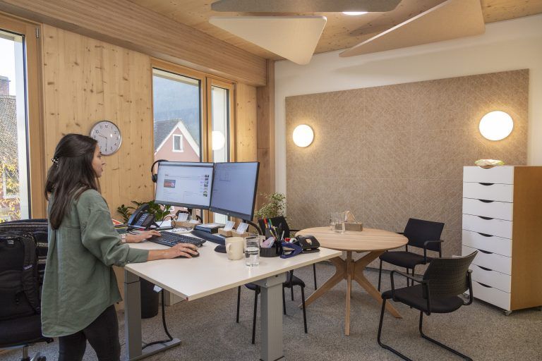 Das IFS Feldkirch ist ins s’Bärahus umgesiedelt und hat sich von der Fläche her stark verkleinert. Durch ein neues Bürokonzept lässt sich das jedoch bewerkstelligen.