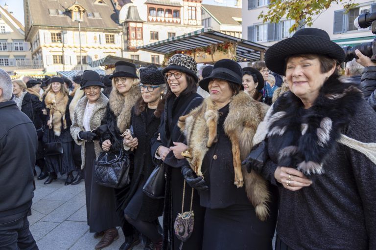 Martinimarkt Treffpunkt der „Lüt im alto Häß“ 47. Dornbirner Martinimarkt