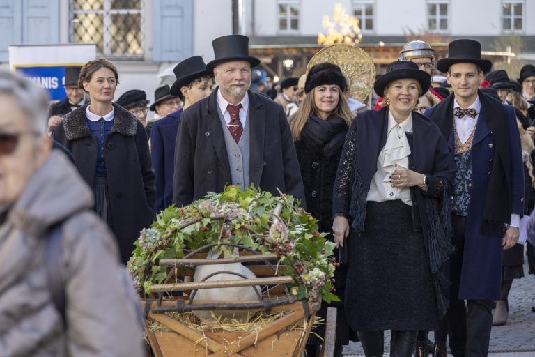Martinimarkt Treffpunkt der „Lüt im alto Häß“ 47. Dornbirner Martinimarkt