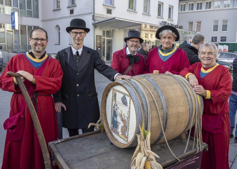 Martinimarkt Treffpunkt der „Lüt im alto Häß“ 47. Dornbirner Martinimarkt