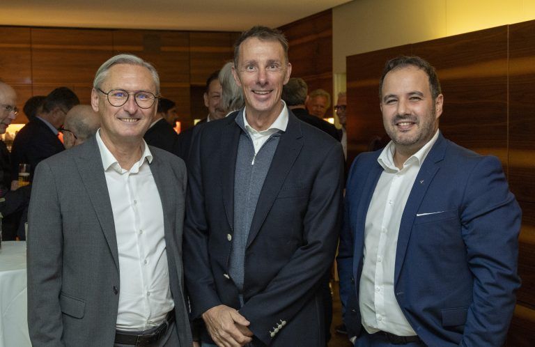 Treffpunkt Business Circle Gerhard Hamel, Bernhard Ölz, Ralph Braun