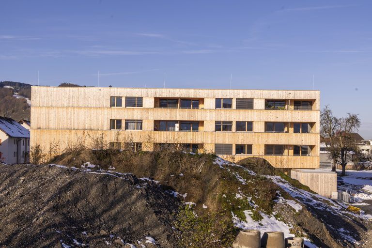 Neubau Volksschule Lustenau Rotkreuz Innenaufnahmen Kindergarten