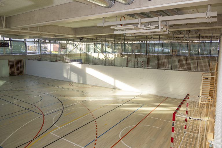 Neubau Volksschule Lustenau Rotkreuz Innenaufnahmen Kindergarten