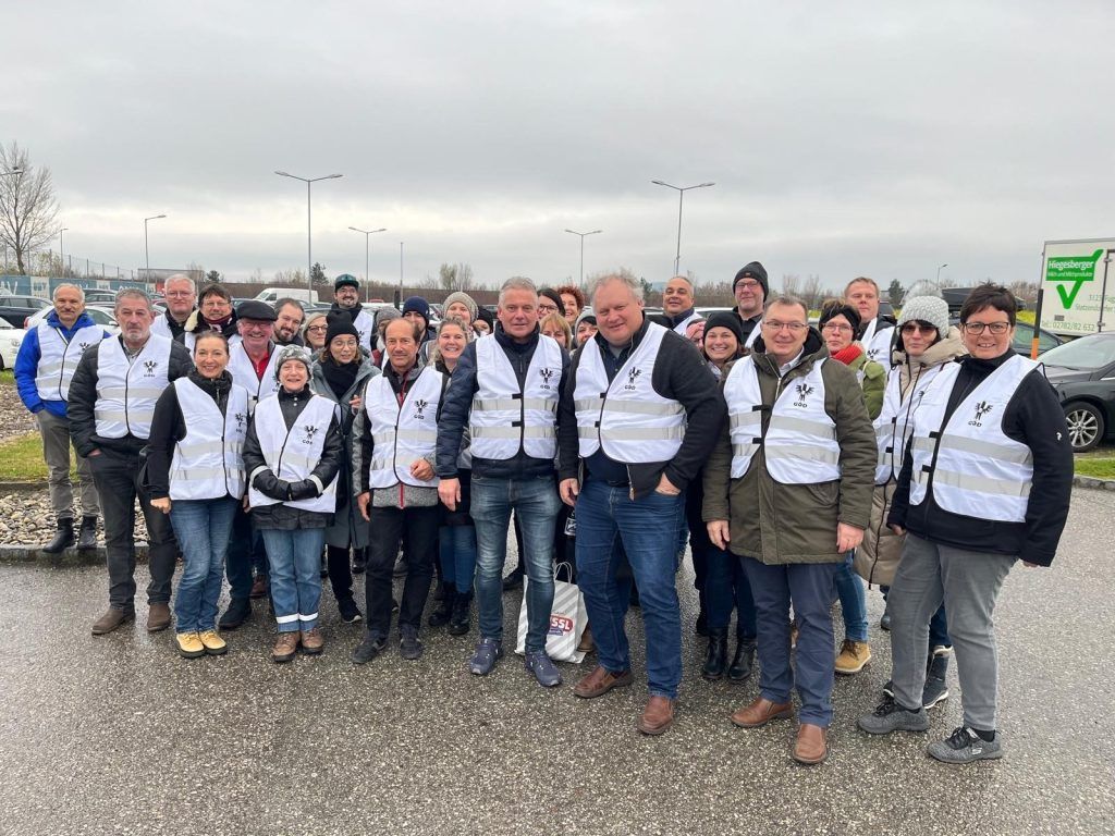 Einigung vor Großdemo: Vorarlberger  Gewerkschaftsdelegation kehrte wieder um