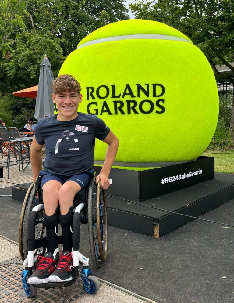 Rollstuhltennis Maximilian Taucher Hohenems