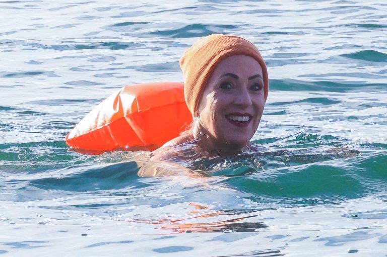 Täglicher Sprung ins Eiskalte am Bodensee