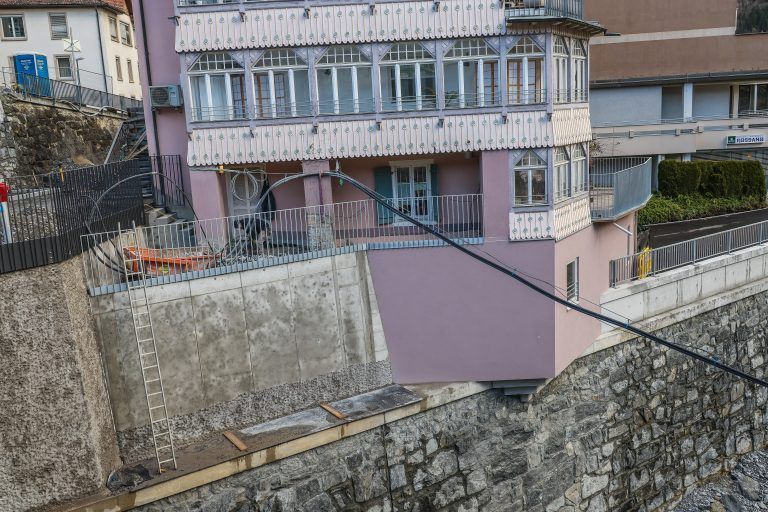 Baustellenbesichtigung Kapfschlucht, Feldkirch