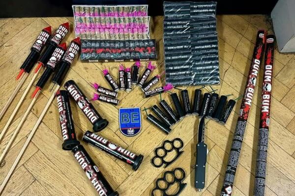 Wiener Polizei beschlagnahmte fast 1.000 Stück Pyrotechnik