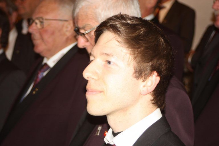 Dirigent Clemens Breuss-Zeisler - Männerchor Rankweil sang