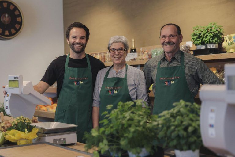 Tobias, Conny und Hans junior - 100 Jahre "Obst- und Gemüse" Peherstorfer