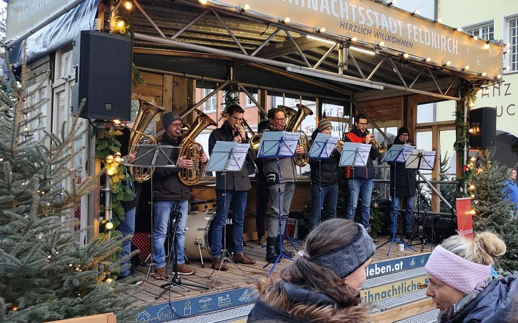 Musik liegt in der Weihnachtsluft