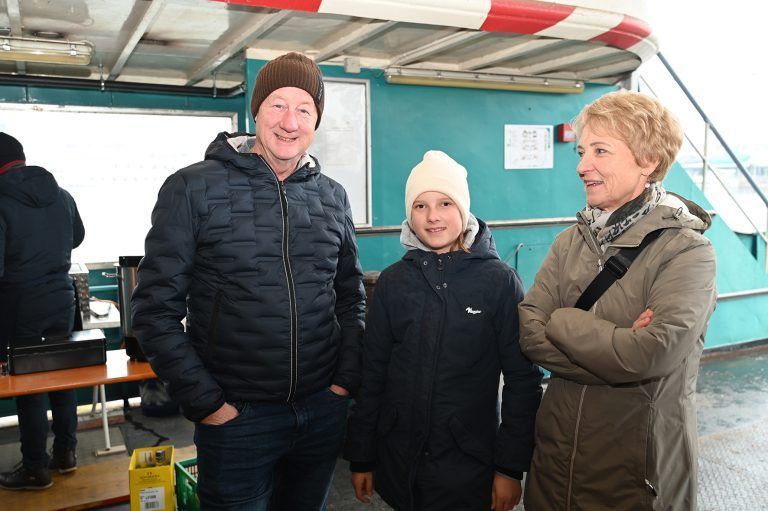 Erich und Gertrud Wolf - Yachtclub Hard Charity Christbaum - Yachtclub, Fähre Hard