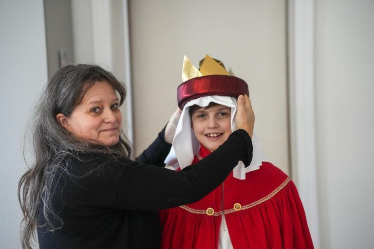 Auf Tuchfühlung mit dem Papst