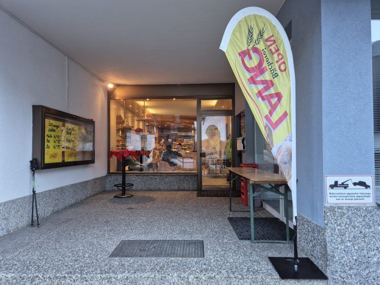 Bäckerei Lang, neue Filiale in Gaschurn