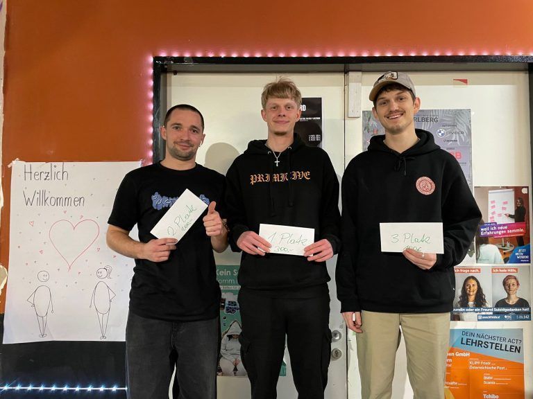 Skateboard-Spektakel im Culture Factor: Die drei besten Skater wurden beim diesjährigen Skateboard Contest ermittelt. (Quelle: Offene Jugendarbeit Lustenau)