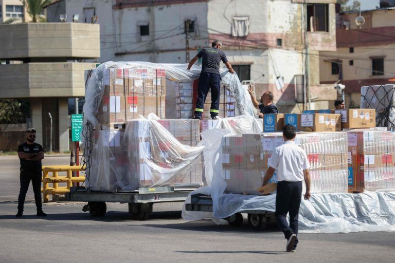 LEBANON-ISRAEL-PALESTINIAN-CONFLICT-AID