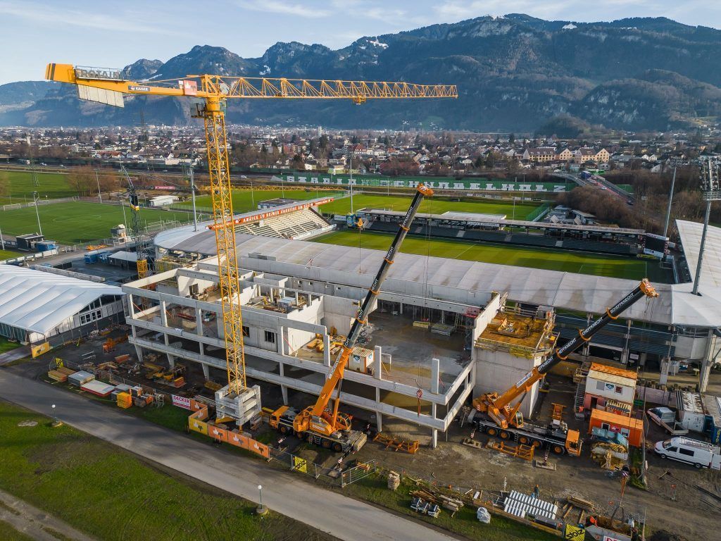 Fenstergucker: Ein erster Blick aus dem neuen VIP-Raum