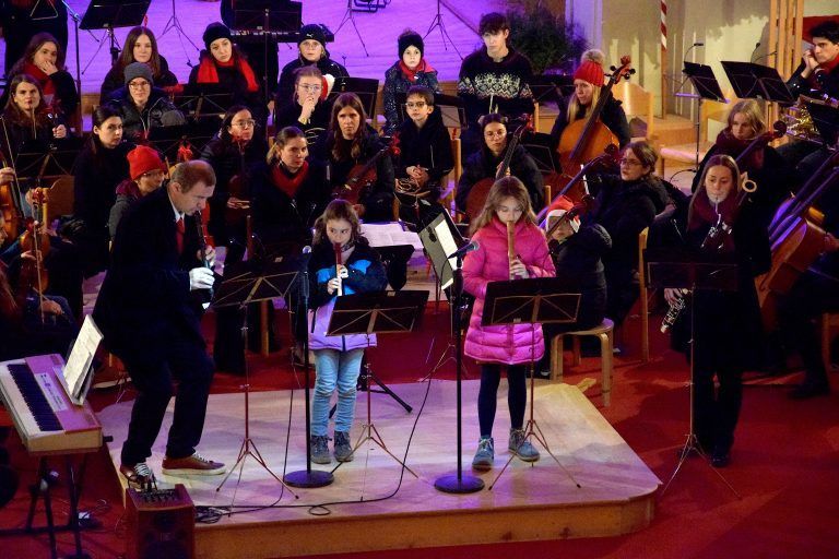 Adventkonzert der Musikschule Montafon, Pfarrkirche